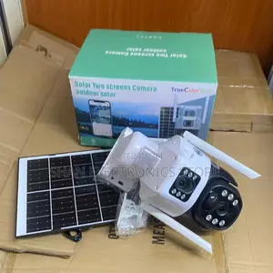 V380 Pro App 4G Solar Dual Lens Security Cam– Outdoor PTZ CCTV