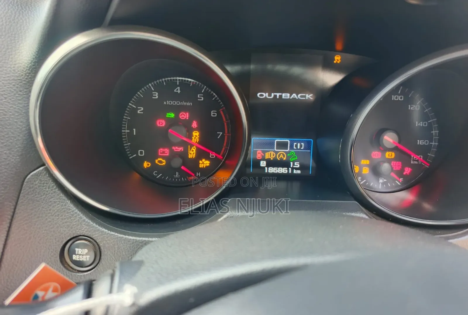 Subaru Outback 2014 Silver