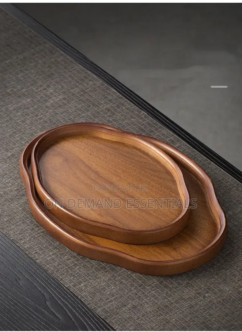 Wooden Decorative Serving Tray for Coffee Table