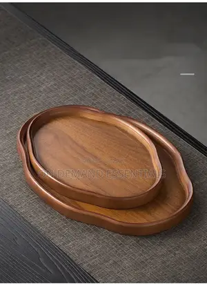 Wooden Decorative Serving Tray for Coffee Table