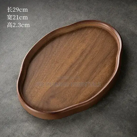 Wooden Decorative Serving Tray for Coffee Table