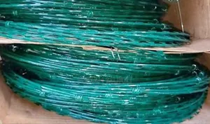Corrosion Resistant Green Razor Wire