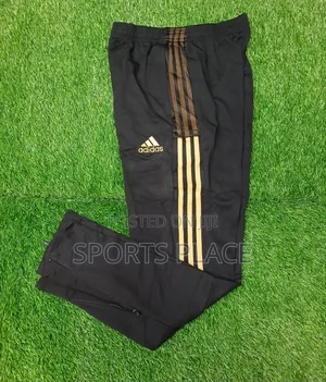 Adidas Training Pants - Gold Strips