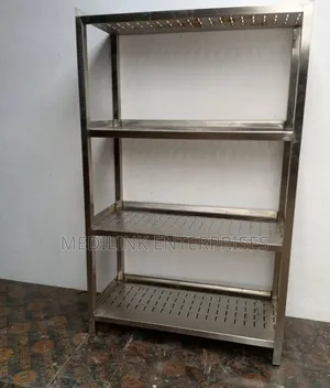 Modern Ss 3p4 Stainless Dry Storage Perfororated Racks