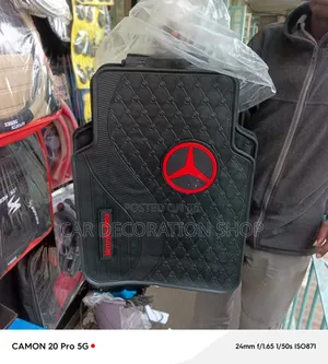 Mercedes Black Mats All Weather Rubber Floor Mats