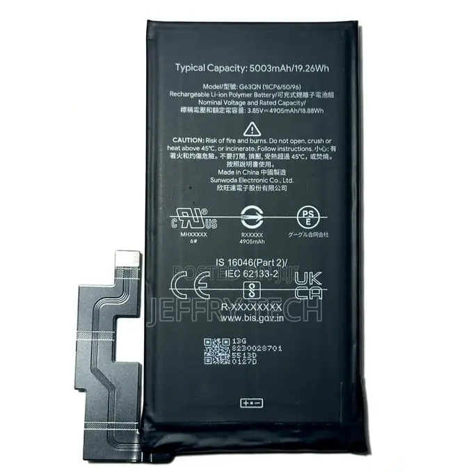 Google Pixel 6 Pro Battery- Black