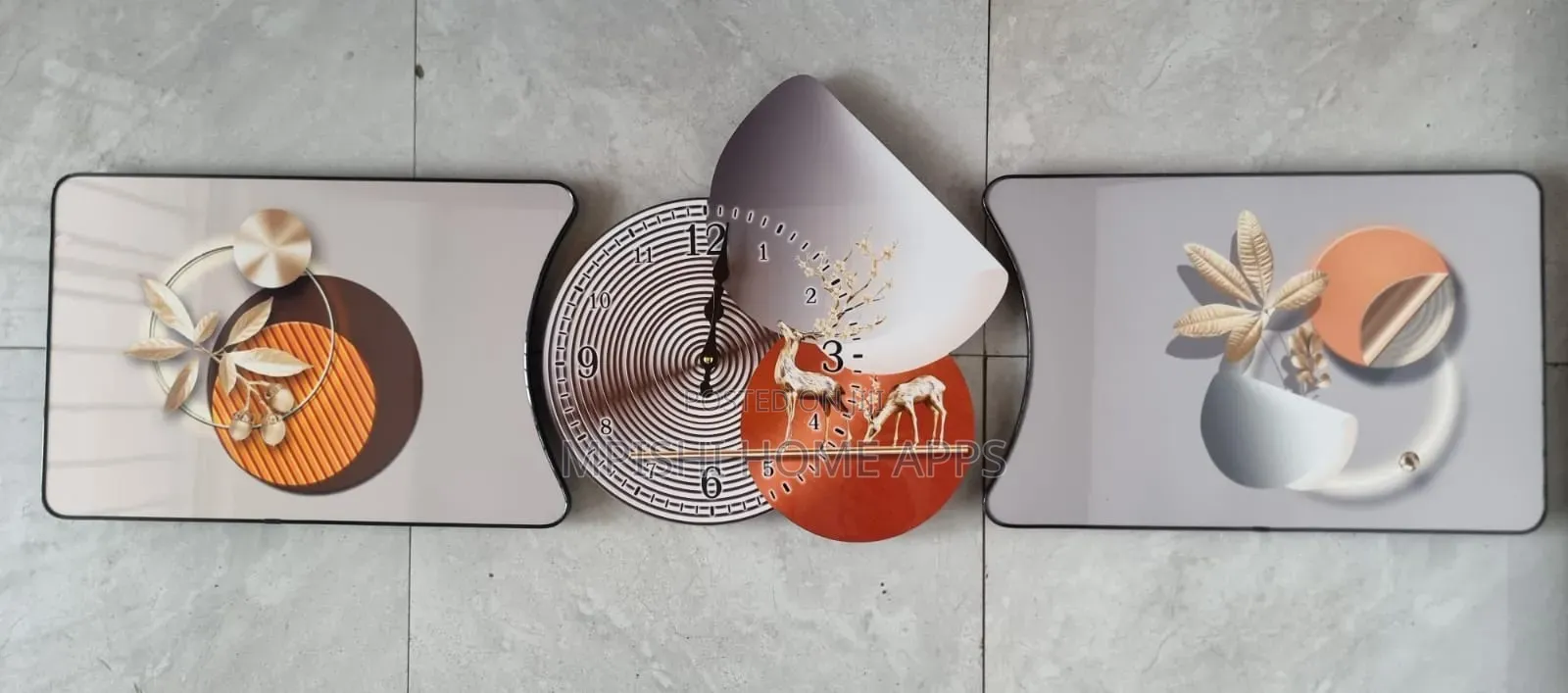3-in-1 Decor Wall Clock
