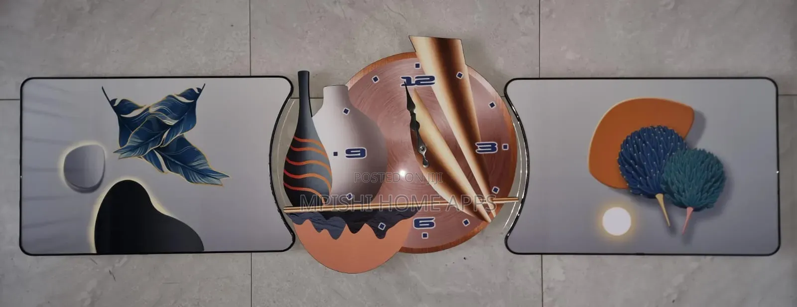 3-in-1 Decor Wall Clock