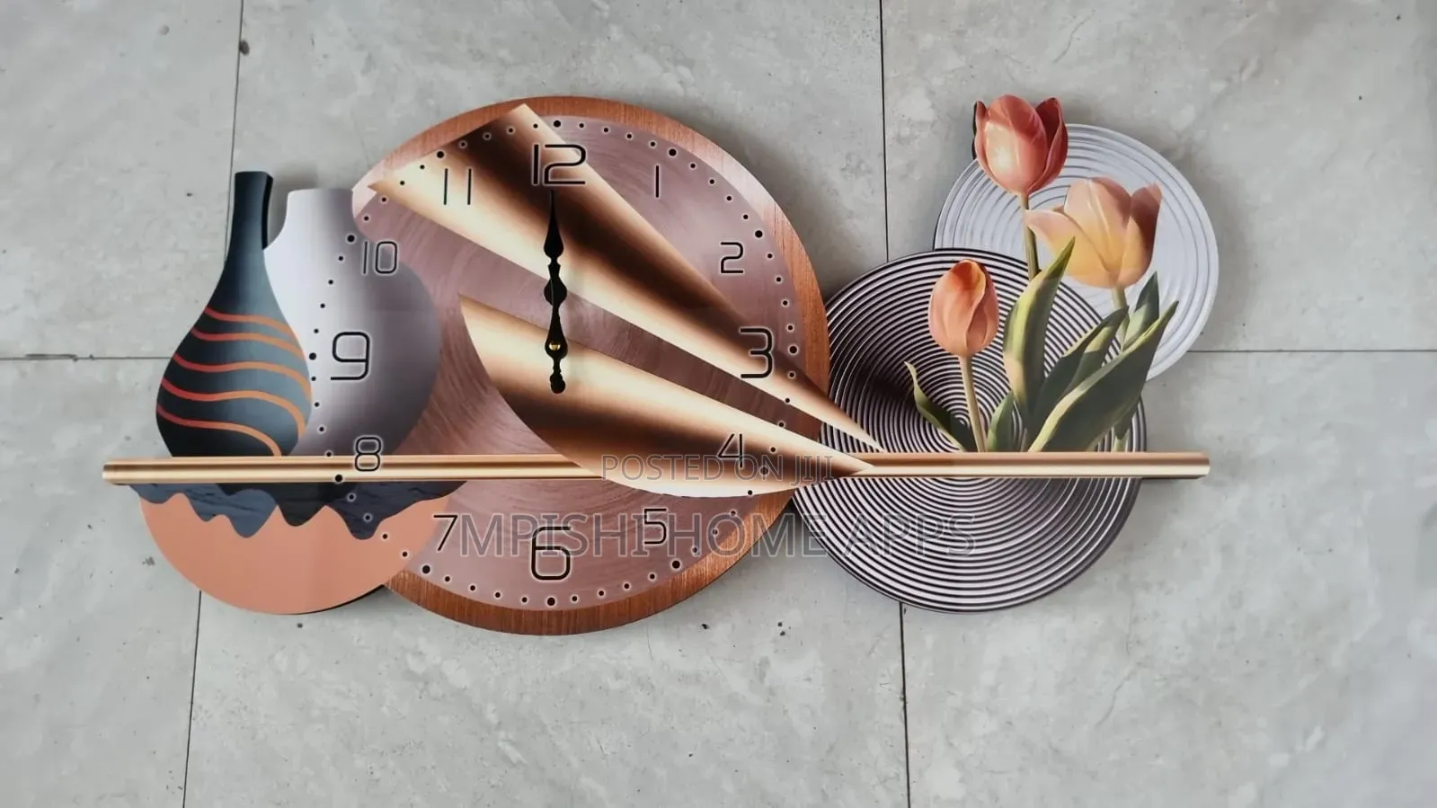 2 in 1 Wall Art Clock