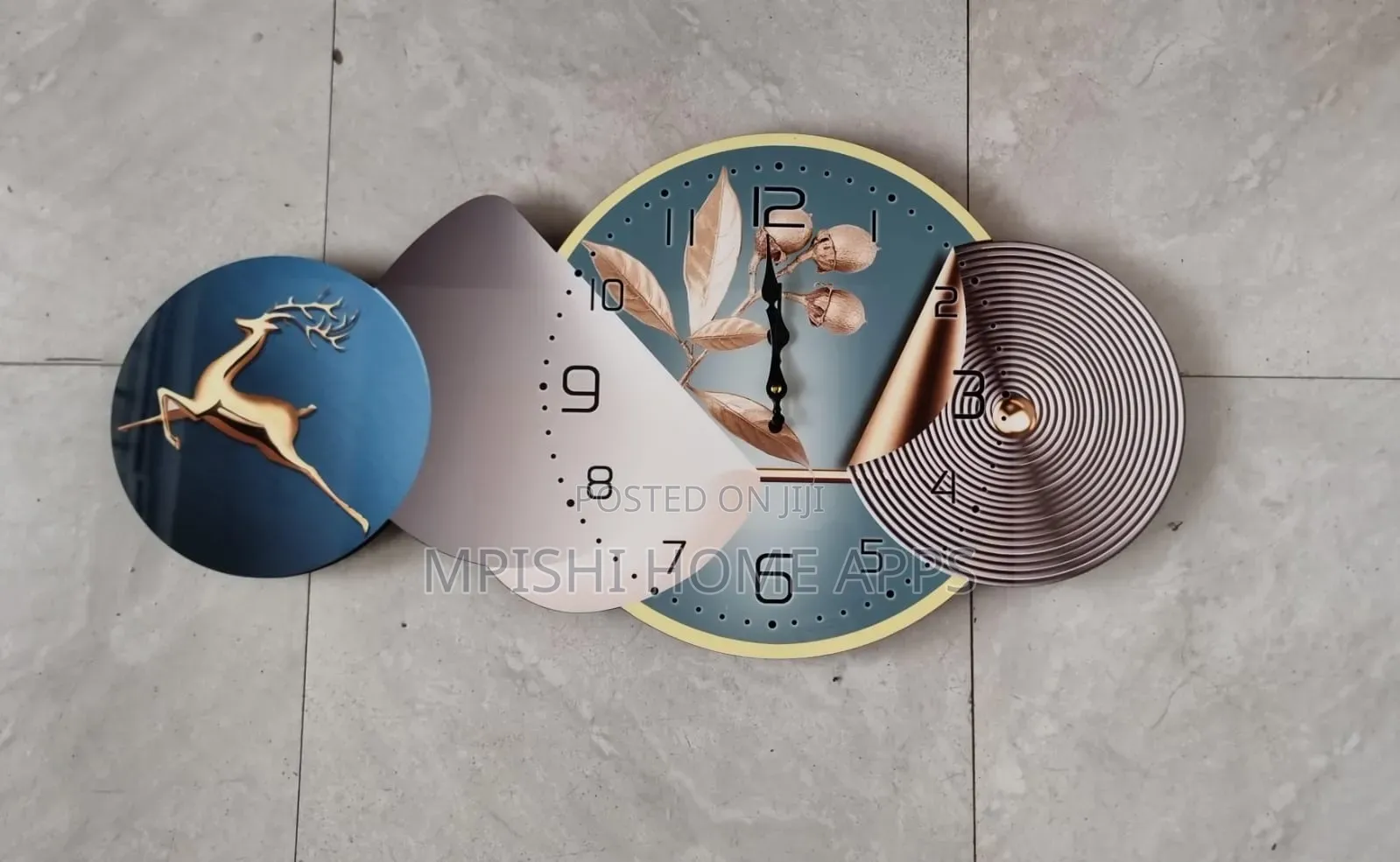 2 in 1 Wall Art Clock