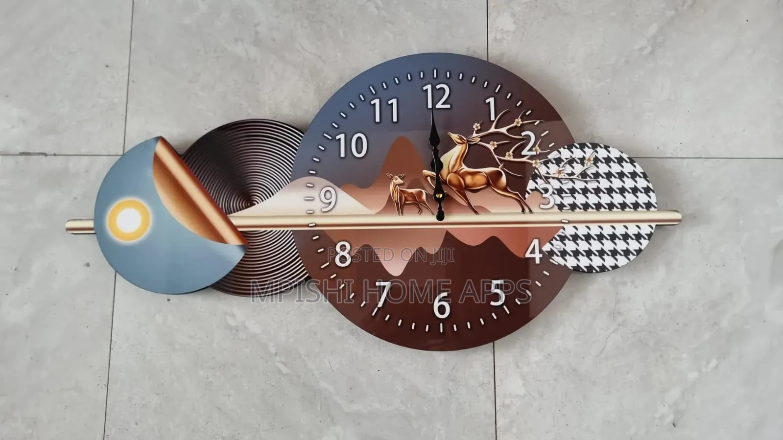 2 in 1 Wall Art Clock
