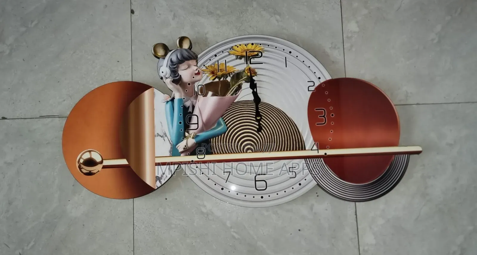 2 in 1 Wall Art Clock