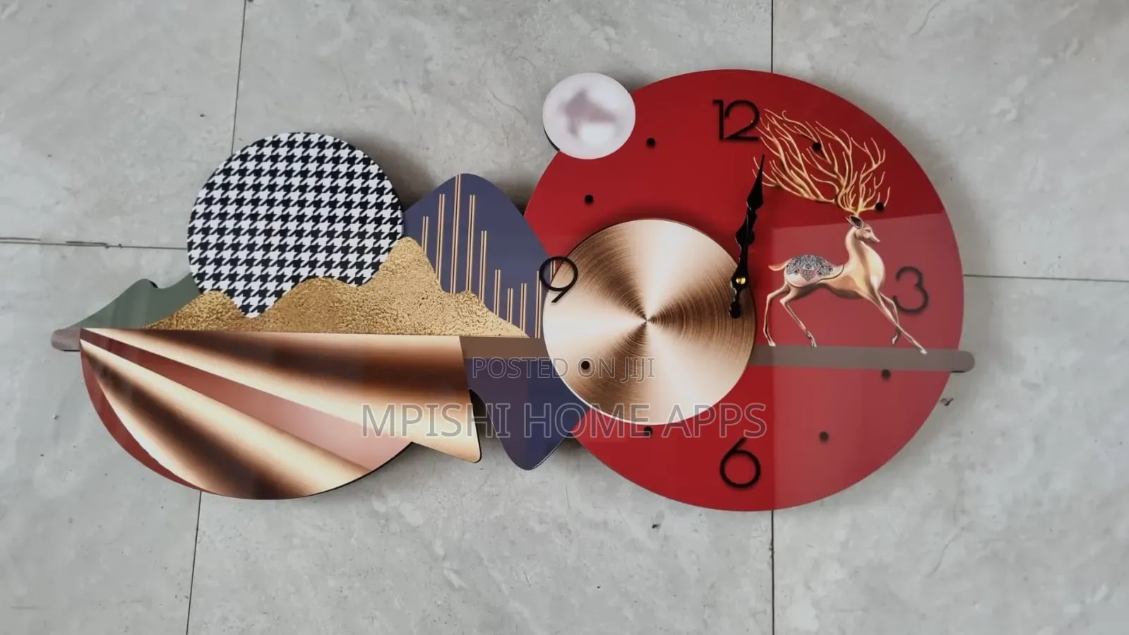 2 in 1 Wall Art Clock