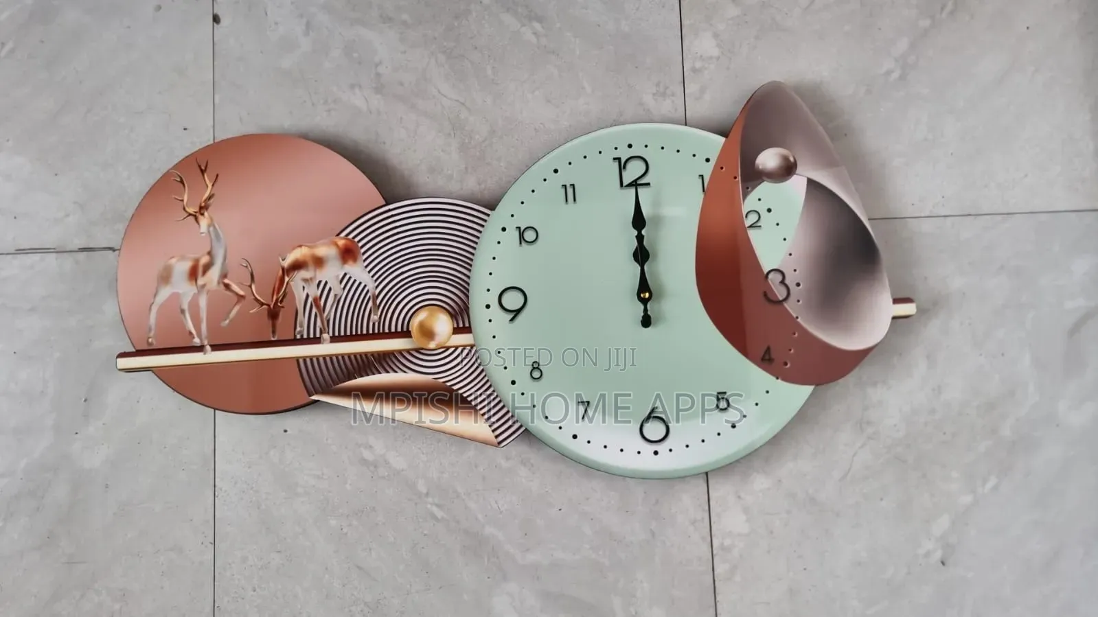 2 in 1 Wall Art Clock