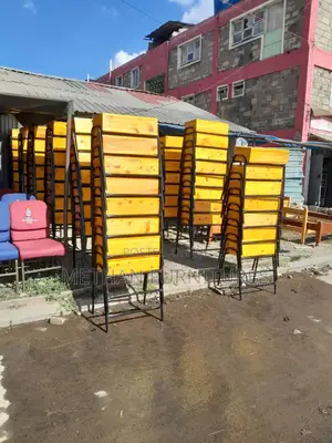 School Lockers and Chairs