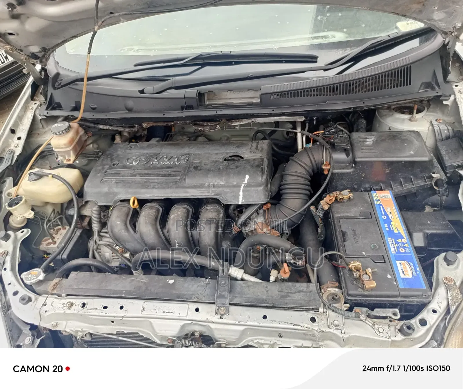 Toyota Wish 2005 Silver