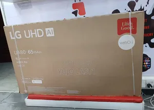 65 Inch LG Uhd Ai Ua80 Smart TV Hdr10 Webos25 2025