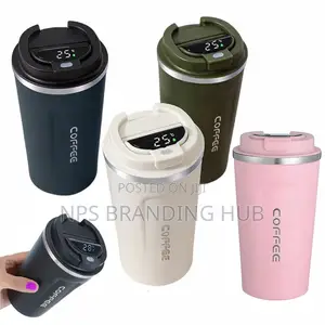 Digital Stainless Steel Coffee Mug (Tet