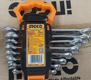 INGCO 8-PCS Combination Spanner Set 6-19mm HKSPA1088