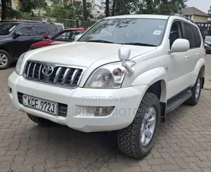 Toyota Land Cruiser Prado 2008 White