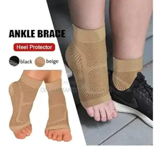 7-Zone Ankle Compression Sleeves Open Toe
