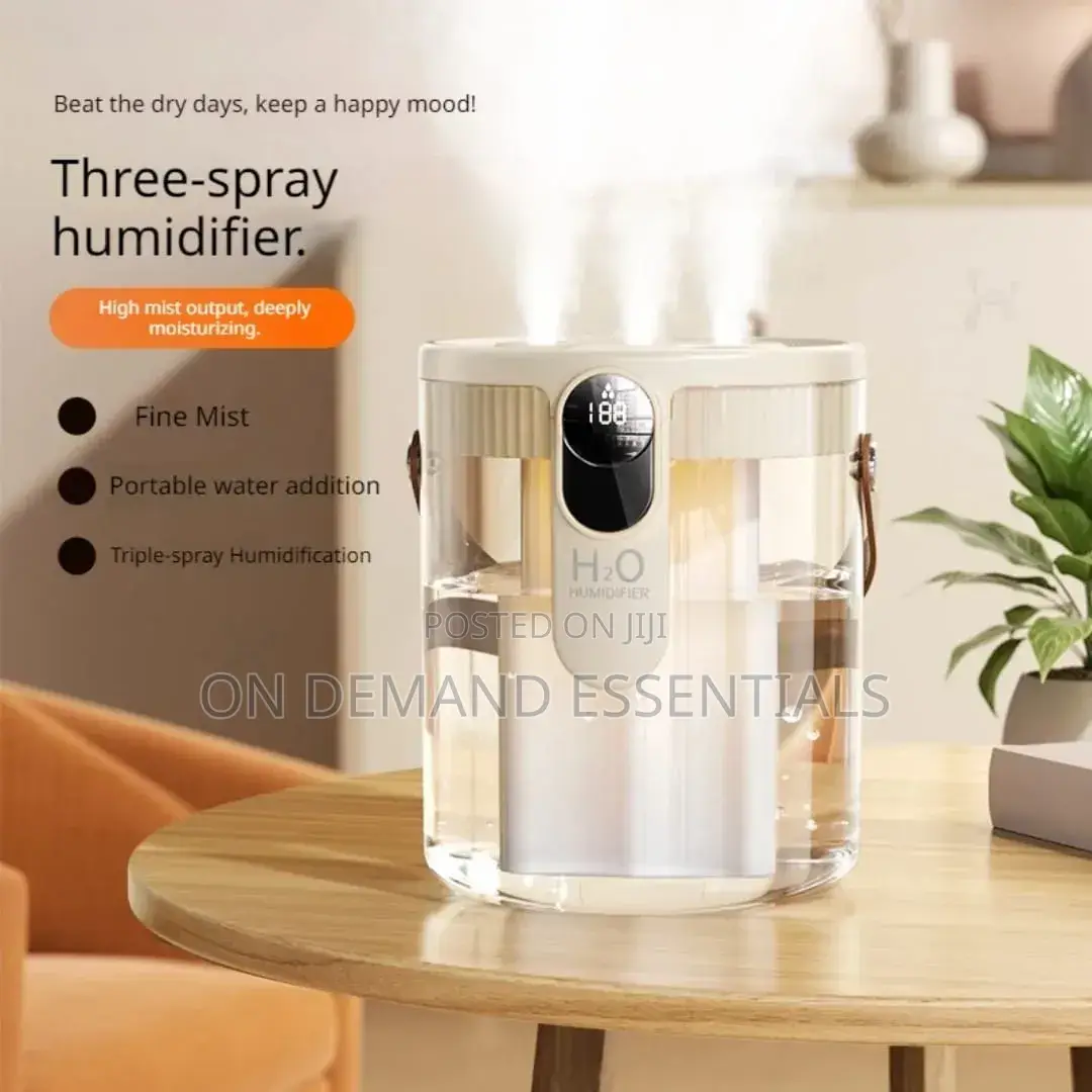 Portable Triple Misting Humidifier