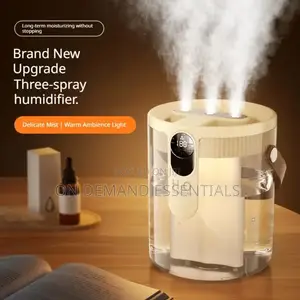 Portable Triple Misting Humidifier