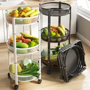 Kitchen Foldable Storage Rack