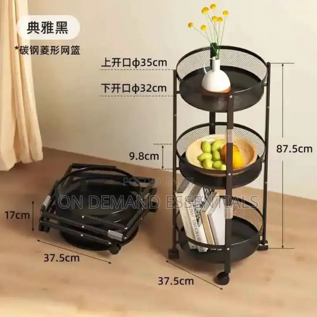 Kitchen Foldable Storage Rack