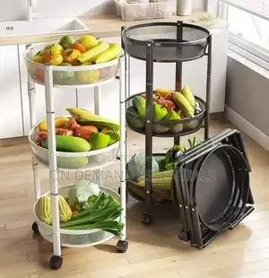 Kitchen Foldable Storage Rack