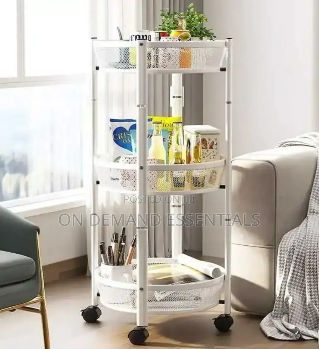 Kitchen Foldable Storage Rack