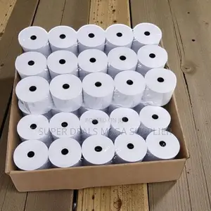 Heavy Duty 50pcs Full Box of 80mm by 80mm by 13mm Thermal Paper Rolls