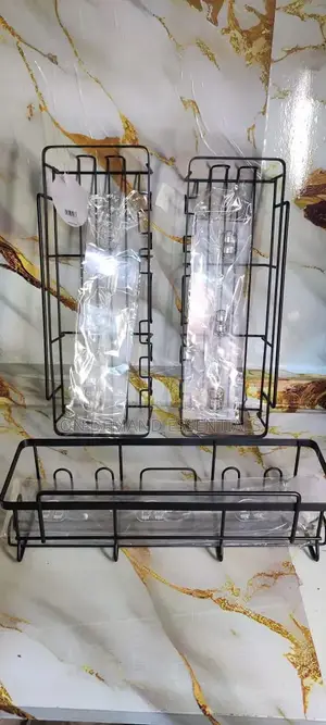 Shower Caddy 3pcs Rectangular Stainless Steel