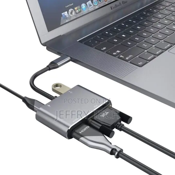 Type -C Hdmi Vga Converter USB 3.0 Adapter
