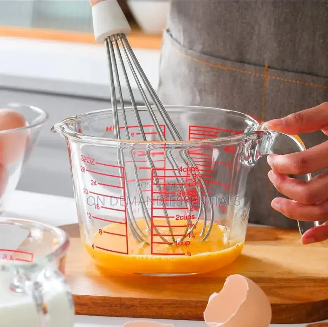 Borosilicate Glass Measuring Cup