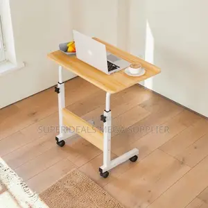 Height Adjustable Laptop Table Portable Study Desk for Home Office