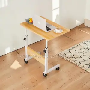 Height Adjustable Laptop Table Foldable Computer Workstation Desk