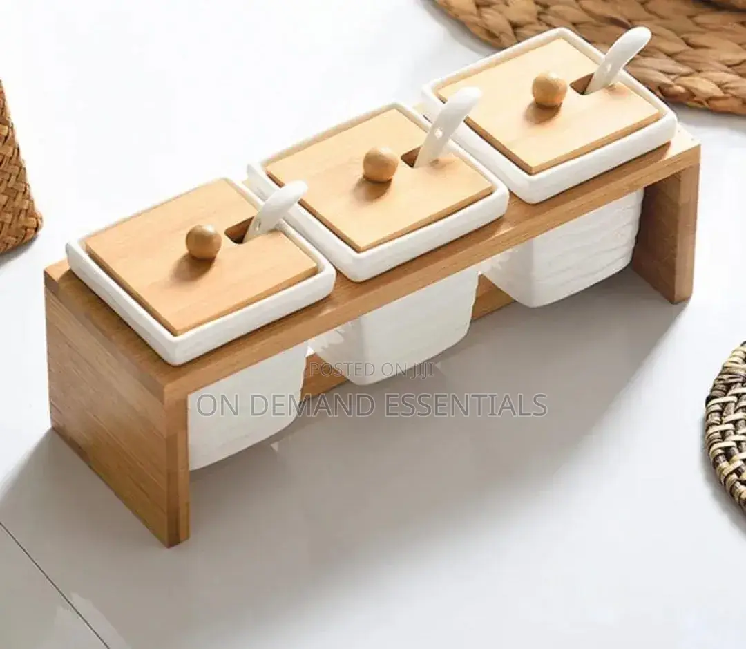3pcs Ceramic Canister Set
