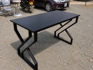 Pure Black Working Office Table