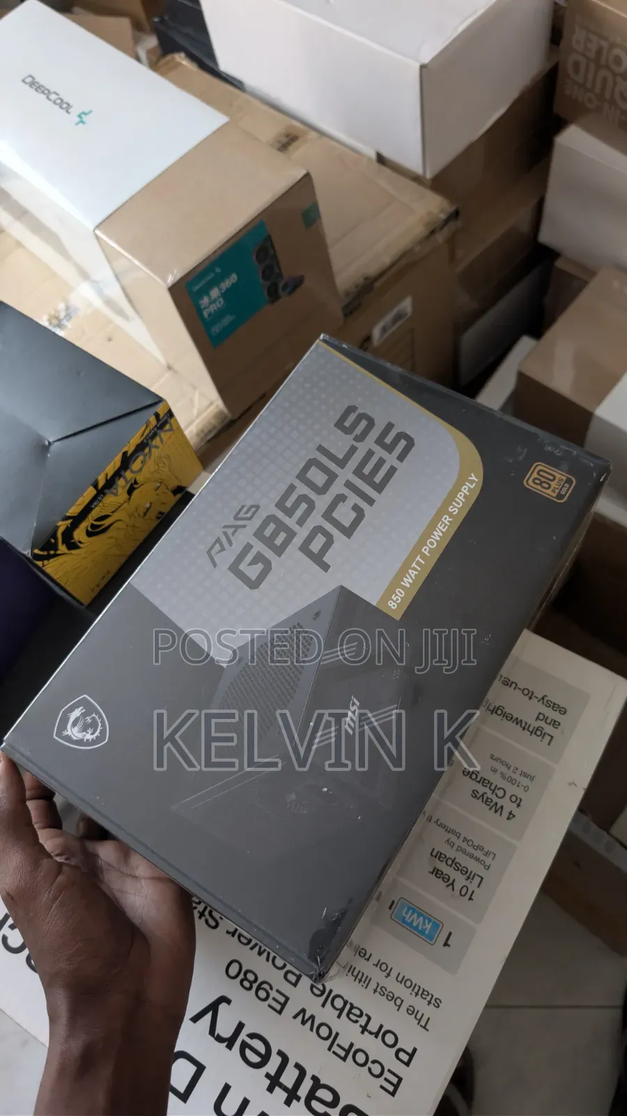 Msi Pag G850ls 850w 80+ Gold Psu Modular