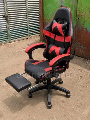 Comfort Gaming Seat With Footrest