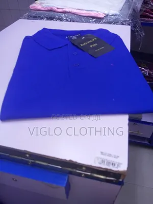 Plain Dark Blue Poloshirts