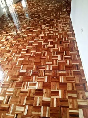 Black Wooden Floor Parquet