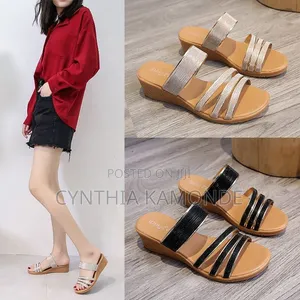 Ladies Open Wedge Shoes