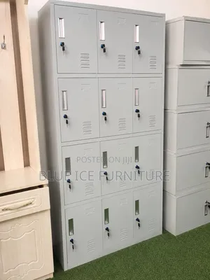 Comfort 12 Door Lockable Storing Drawer Cabinet