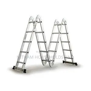 4by7 Aluminium Folding Ladder 28ft