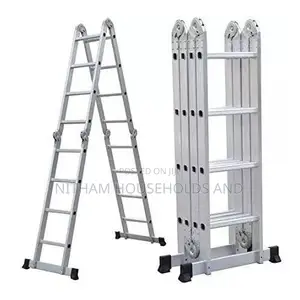 4by7 Aluminium Folding Ladder 28ft