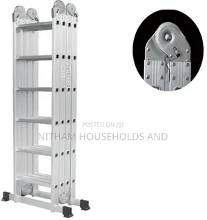 4by6 Aluminium Folding Ladder 24ft