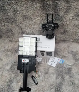 Wireless 4G SIM Solar Security CCTV Camera and Solar Streetlight