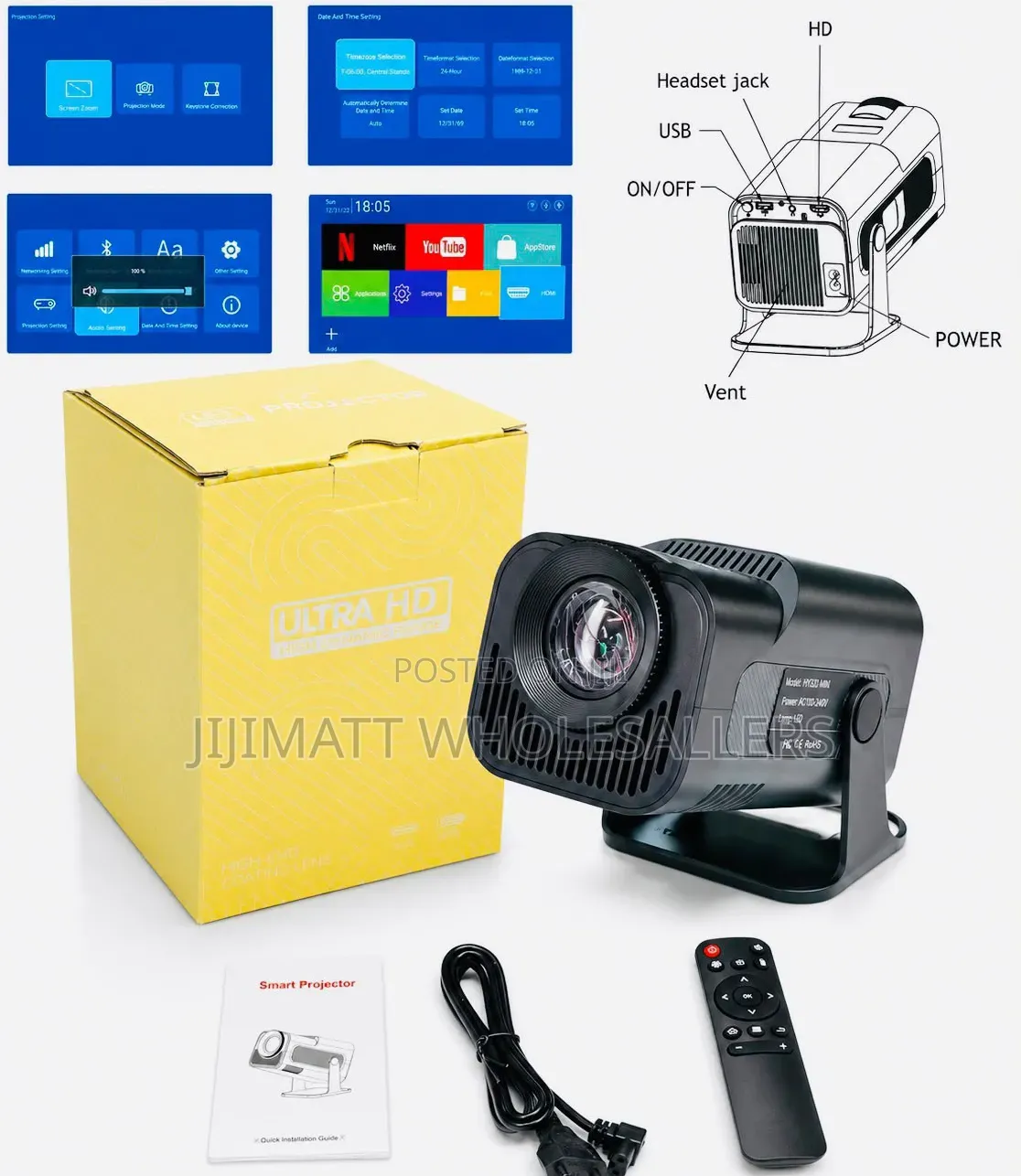 Projector HY320 Mini